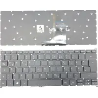 T-ProTek DEUTSCHE - Tastatur Keyboard Schwarz mit Beleuchtung kompatibel für Acer Spin 5 (SP513-51-54JS)