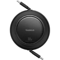 Baseus Datový kabel Free2Pull mini USB-C/USB-C 1,5m 100W černý
