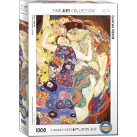 Empireposter 1000 Teile Puzzle Die Jungfrau von Gustav Klimt
