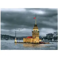 Perre/Anatolian ANATOLIAN Puzzle Nostalgischer Jungfernturm, Türkei 1000 Teile
