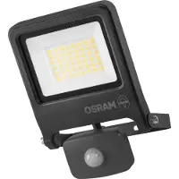 Osram Außenstrahler ENDURA FLOOD, grau, Sensor 30 W 830 IP44