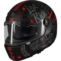Mt Helmets Jarama Sv Art Integralhelm Schwarz XS Schwarz XS
