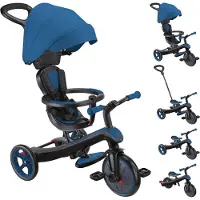 Globber Dreirad "EXPLORER TRIKE 4in1", blau, Dreiräder, Kinder, Dreirad