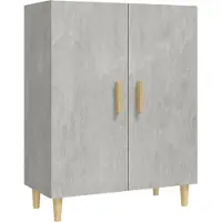 Syfax Sideboard Betongrau 70x34x90 cm Holzwerkstoff