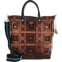 Gabs Leder Schultertasche Umhängetasche Evelyn Basic Shoulderbag Palazzo Mantova braun