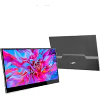 US Lipa AX-60T Portable Monitor Touch 4K Ultra HD 15,6 Zoll - Mit Touchscreen - Tragbarer Monitor für Laptop - Gaming monitor - Externer Bildschirm