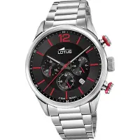 Lotus Herren Uhr Luxus Elegant Edelstahl Armbanduhr Classic silber D2UL18688/6