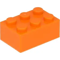 LEGO 2x3 Stein 3002 - 10 Stück Orange