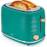 Briebe TA1166GRE, 2 Scheibe(n), Grün, Tasten, Niveau, Drehregler, 870 W, 220 - 240 V, 50 - 60 Hz