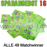 Topps Match Attax - Spar 16 - Saison 11/12 - ALLE 49 Matchwinner