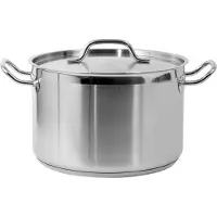YATO Hoher Topf Mit Edelstahldeckel 28X28 11,1L - Yg-00024