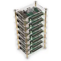 Joy-It Tower Gehäuse für 7 RPi 3B/3B+
