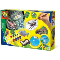 SES Creative Kreativ-set Leuchtende Gruseltiere