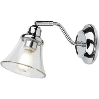 Rabalux Antoine 3207 Wandleuchte E14 IP44 Badezimmerbeleuchtung Metall Glas