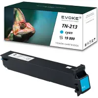 Evoke Toner für Konica Minolta A0D7452 / TN213C-TN213C A0D7452 / TN213C Blau (cyan) | Ersatz für C203 C253 C353