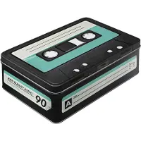 Nostalgic Art Nostalgic-Art - Vorratsdose Flach - Retro Wave - Retro Cassette