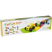 Cubika Holz Rennwagen mit Garage