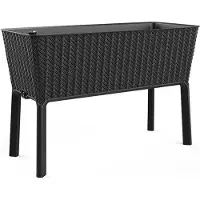 Keter Splendor Blumentopf 120 L 114 X 50 X 76 cm Graphit 255152