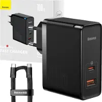 Baseus GaN5 Pro Schnellladegerät 100 W - Schwarz
