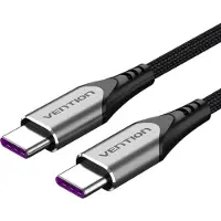 Vention TAEHD, 0,5 m, USB C, USB C, USB 2.0, 0,48 Gbit/s, Schwarz