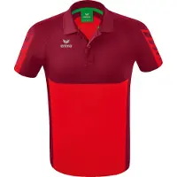 Erima Six Wings Poloshirt M rot/bordeaux