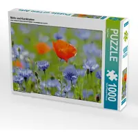 CALVENDO Mohn und Kornblumen 1000 Teile Puzzle quer 640x480mm, Frost Anja; 7295381