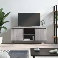vidaXL TV Schrank Grau Sonoma 104x35x50 cm Holzwerkstoff - TV-Schrank - TV-Schränke - TV-Ständer - TV-Board