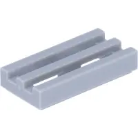 LEGO gitterfliese 1x2 lbg