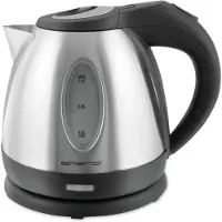 Emerio Wasserkocher, 1.2L, Edelstahl, Wasserstandsanzeige