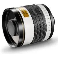 Kensington pro Spiegel Objektiv 800/8,0 DSLR für MFT Anschluss – Länge 131mm – für 800mm Brennweite – Vollformat/APS-C Sensor – für Reise Natur Tiere – K-Mount T2-Adapter – 3,5m Naheinstellgrenze