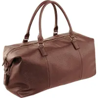 Quadra NuHude Kunstleder Weekender BC3496 (Einheitsgröße) (Braun)