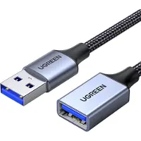 UGREEN USB-A-Stecker auf USB-A-Buchse, 5 Gbit/s, 5 m - Schwarz