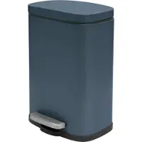 Spirella Treteimer Venedig - petrolblau - 5L - Metall - 21 x 30 cm