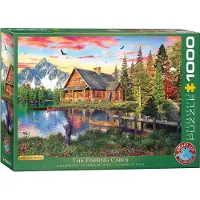 Empireposter Dominic Davison - Angeln am Fluß - 1000 Teile Puzzle im Format 68x48 cm