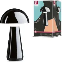 Paulmann LED-Akku-Tischlampe Onzo, schwarz, 3-step-dim, IP44