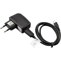 Caseroxx Ladegerät passend für Nomu S10 / S10 Pro, Set bestehend aus 220V Adapter ( Ausgangsleistung 1.0 Ah ) und Kabel