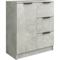Syfax Sideboard Betongrau 60x30x70 cm Holzwerkstoff
