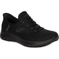 SKECHERS Damen Slipper/ Slip-On-Sneaker DIAMOND DREAM Schwarz Textil Größe: 361/2