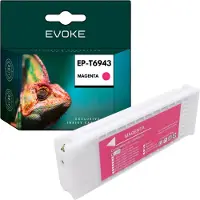 Evoke Patrone für Epson T6943 C13T694300 ️️ SC T3000 T3200 PS T3200N T5000 ️