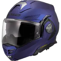 LS2 Helmets LS2 FF901 Advant X Solid Klapphelm, blau matt, XL (61/62)