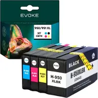 Evoke Patronen für HP 950 951 XL C2P43AE ️️ OFFICEJET PRO 8100 8600 8610 8620 8630 8640 251dw 276dw ️