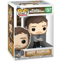 Funko POP! Parks And Recreation Andy Radical-figur