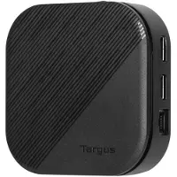 Targus DOCK116GLZ, Kabelgebunden, USB 3.2 Gen 2 (3.1 Gen 2) Type-C, 80 W, Schwarz, 10 Gbit/s, HD