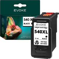Evoke Patrone für CANON PG 540 ️️ PIXMA MG3250 2150 MX375 MG3650S TS5150 TS5151 ️