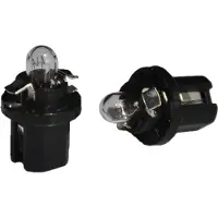 Mtech 10 Stück B8,5D 1,2W 12V schwarz