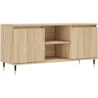 Syfax TV-Schrank Sonoma-Eiche 104x35x50 cm Holzwerkstoff