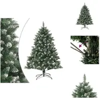 vidaXL Künstlicher Weihnachtsbaum mit Ständer 120 cm PVC - Weihnachtsbäume