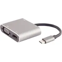 Shiverpeaks S/CONN maximum connectivity 14-05026, Kabelgebunden, USB 3.2 Gen 1 (3.1 Gen 1) Type-C, 87 W, Grau, 5 Gbit/s, 4K Ultra HD