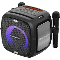 C-TECH Impressio Qubis, 80 W, 15 - 18000 Hz, 4 Ohm, Kabellos, USB Typ-C, Tragbarer Stereo-Lautsprecher