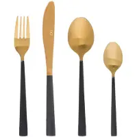 Secret De Gourmet Besteck-Set aus Edelstahl JUNGLE 16-teilig